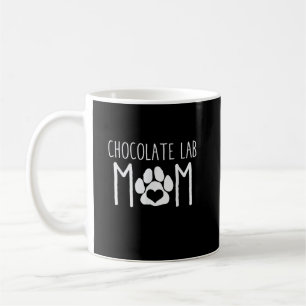 Mug Amoureux des chiens Chocolat Lab Maman