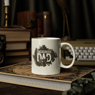 Mug Amoureux des chiens d'Fête des pères Dachshund Dad
