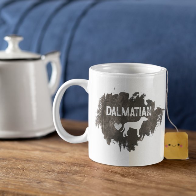 Mug Amoureux des chiens Fête des pères Dalmatien papa  (Créateur téléchargé)