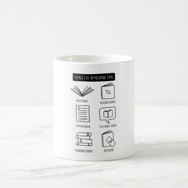Mug Amoureux des livres (Centre)