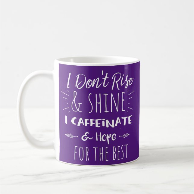 Mug Amoureux Du Café Drôle Dire Un Cadeau À Sa Mère (Gauche)