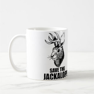 Mug Amoureux du camping Jackalope