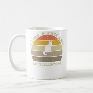 Mug Amoureux Du Chat Au Coucher Du Soleil