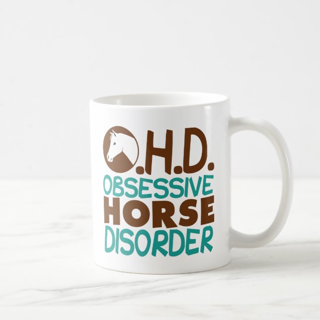 Mug Amoureux du cheval (Droite)