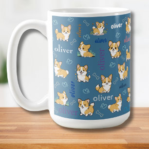 Mug Amoureux du Chien de Motif Welsh Corgi