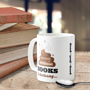 Mug Amoureux du livre de meilleur ami amusant Bookish 
