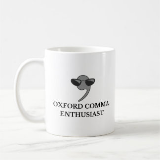 Mug Amoureux du Oxford Comma | Funny Enseignant anglai