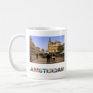 Mug Amsterdam Pays-Bas Travel Photo Créer votre propre