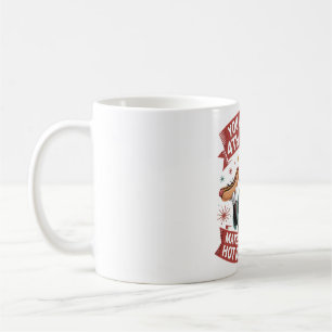 Mug Amusant 4 juillet Aigle Hot Dog Design