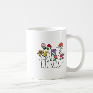 Mug Amusant Anti Trump subtil Floral Flower Anti-trump