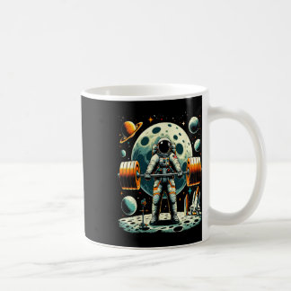 Mug Amusant Astronaut Spaceman Poids Fitness Gym