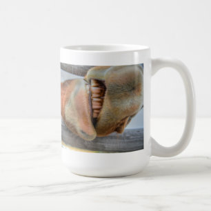 Mug Amusant Cheval Muzzle et dents