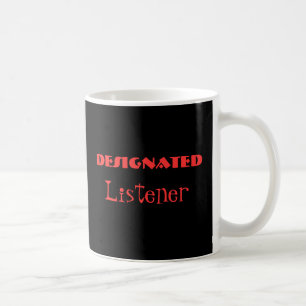 Mug amusant de l'écouteur désigné
