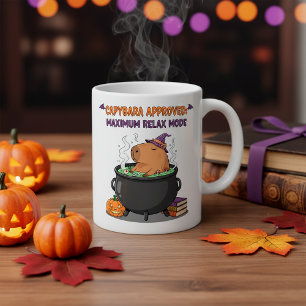 Mug Amusant Halloween Capybara sorcier Assistant Cauld