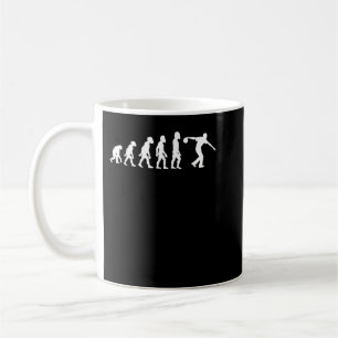 Mug Amusant Human Bowling Evolution Pin Ball Bowler Jo