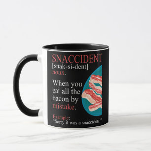 Mug Amusant jambon de viande de ventre de bacon Bacon