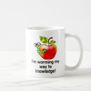 Mug Amusant jeu de mots pour l'éducation des pommes et