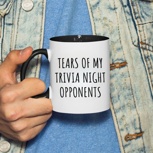 MUG AMUSANT, LARMES DE MA TRIVIA GRAMMAR OPPOSANTS DE  (Créateur téléchargé)