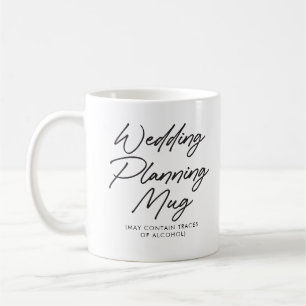 Mug Amusant Mariage Fiançailles Planifier l'avenir de 