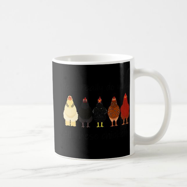 Mug Amusant Oui J'Ai Vraiment Besoin De Tous Ces Agric (Droite)