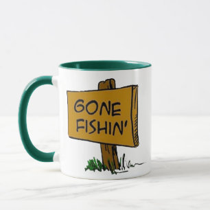 Mug Amusant rustique amusé passé Fishin Expressions Lo
