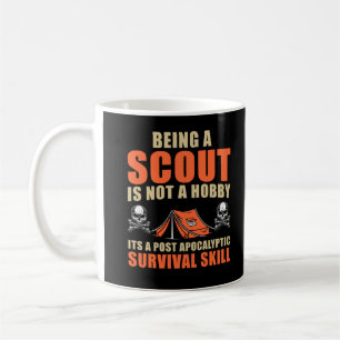 Mug Amusant Scout Aventure Tente Nature Lover Camper