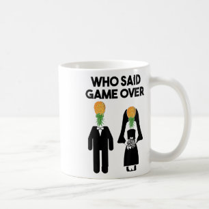 Mug Amusante ananas Swinger cadeau Mariage mariée Groo