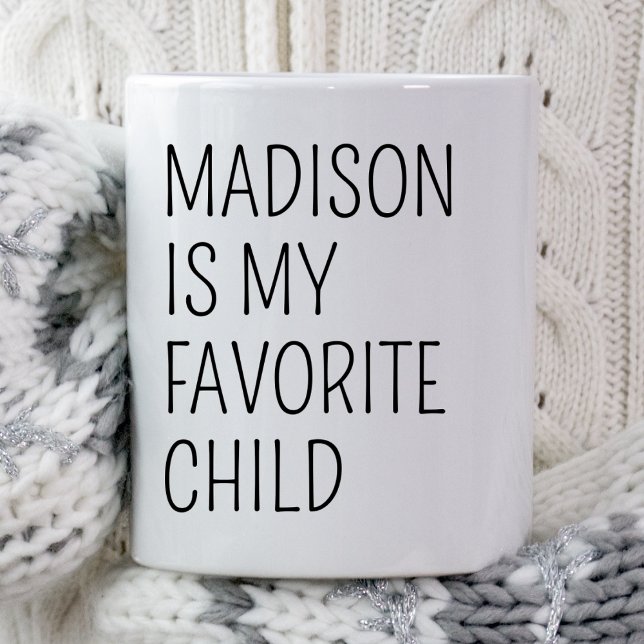 Mug Amusante Favori Enfant Fille Fille Personnalisée M (Créateur téléchargé)