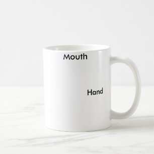 Mug Amusante muscade à la main et à la bouche