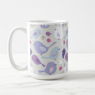 Mug Amusement coloré aux motifs d'oiseaux pour les ama