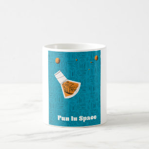 Mug Amusement dans l'espace Affiche spatiale vintage