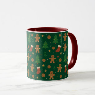 Mug Amusement de Noël au pain d'épices