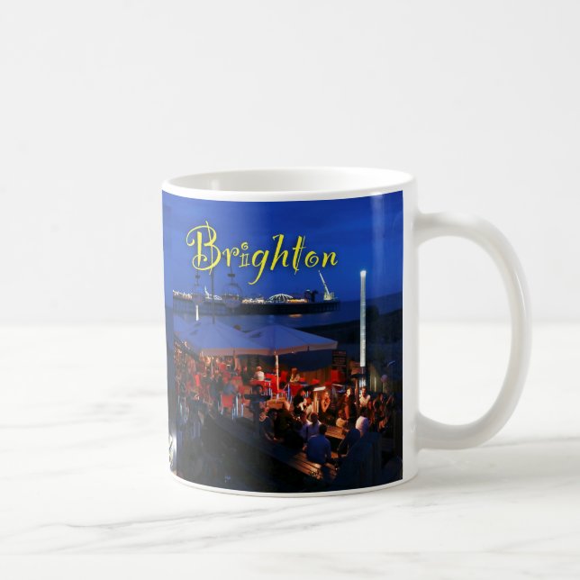 Mug Amusez-vous à Brighton ! (Droite)