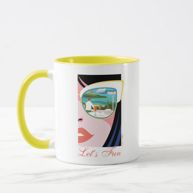 Mug Amusons-nous - Le Lotus Blanc (Gauche)