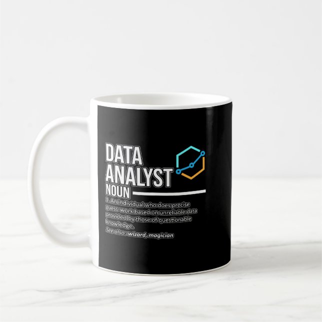 Mug Analyste de données Définition Data Scientifique L (Gauche)