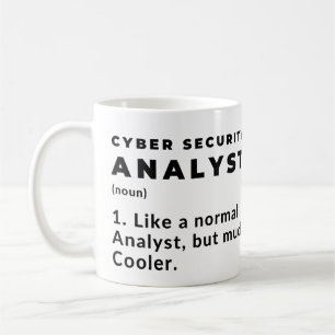 Mug Analyste de sécurité informatique Cool amusant