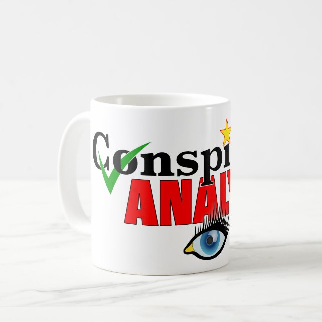 Mug Analyste du complot (Devant gauche)