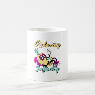 Mug Ananas Infinity Détente Design Mignon