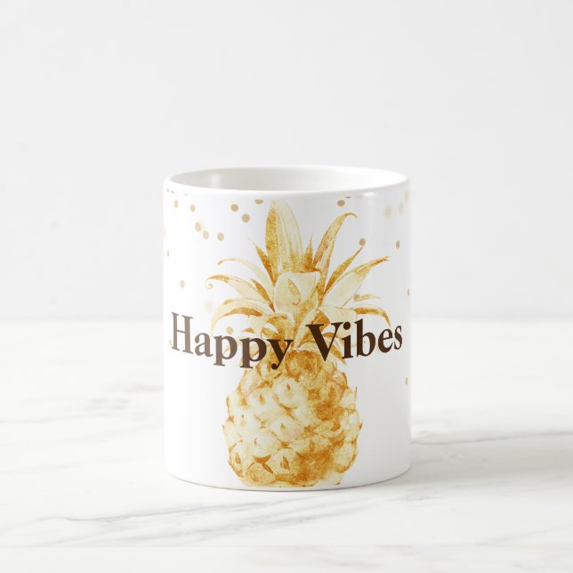 Mug Ananas jaune or (Centre)