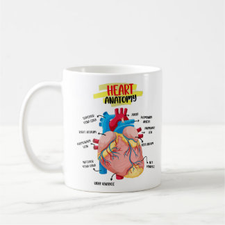 Mug Anatomie Cardiologistes du Coeur Humain Docteur An