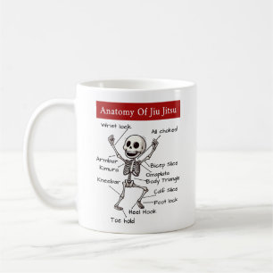 Mug Anatomie De Jiu Jitsu Présentations Drôle