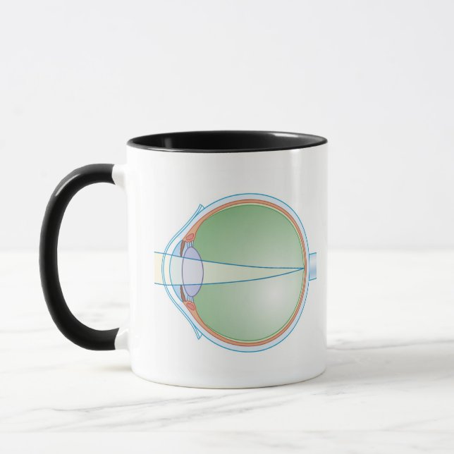 Mug Anatomie de l'oeil (Gauche)