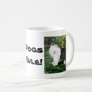 Mug Ancien chien de chien de berger anglais règle per