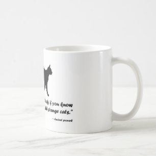 Mug Ancien proverbe de chat
