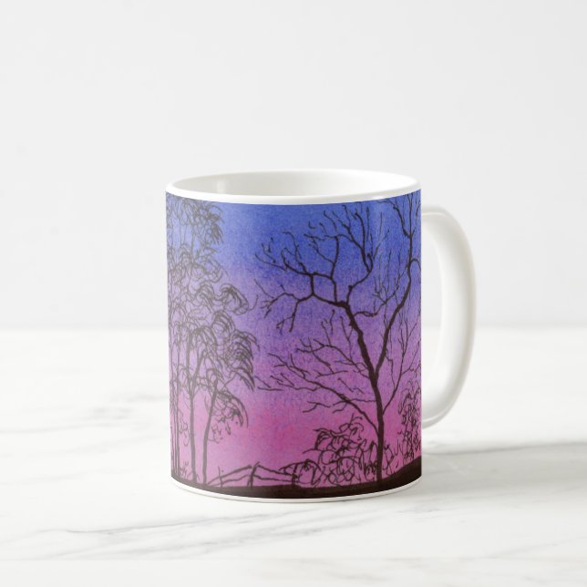 Mug Ancienne ligne de clôture (Devant droit)