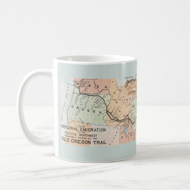 Mug Ancienne Piste de l'Oregon (Gauche)