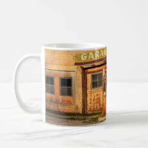 Mug Ancienne station de service en Utah rurale, États-