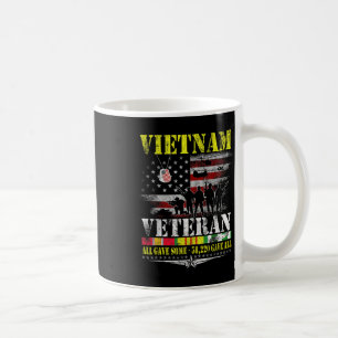 Mug Anciens combattants du Vietnam Vintage Drapeau