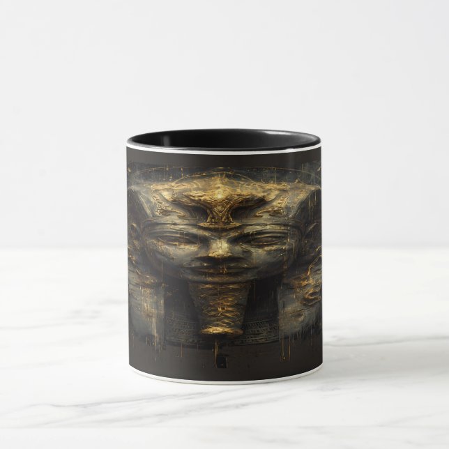 Mug Ancient Malice Egyptian Pharaoh Black Gold (Centre)