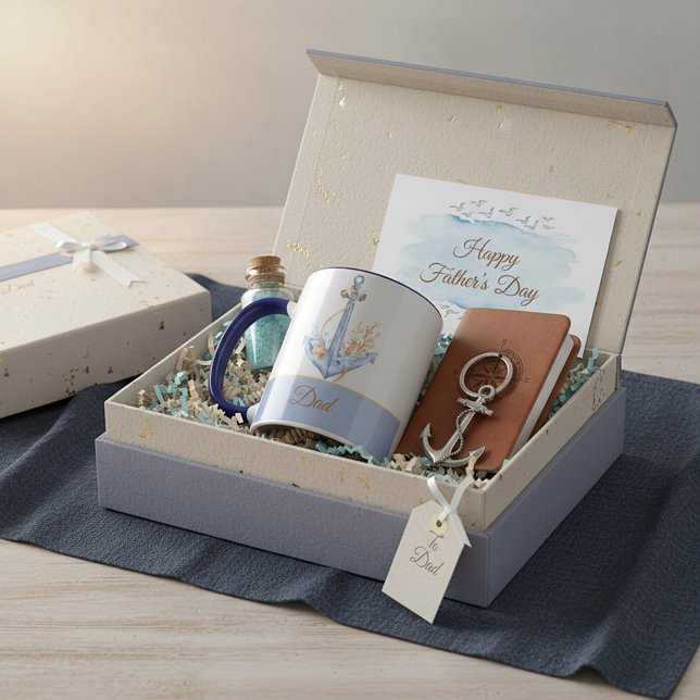 Mug Ancre aquarelle personnalisable  (Créateur téléchargé)